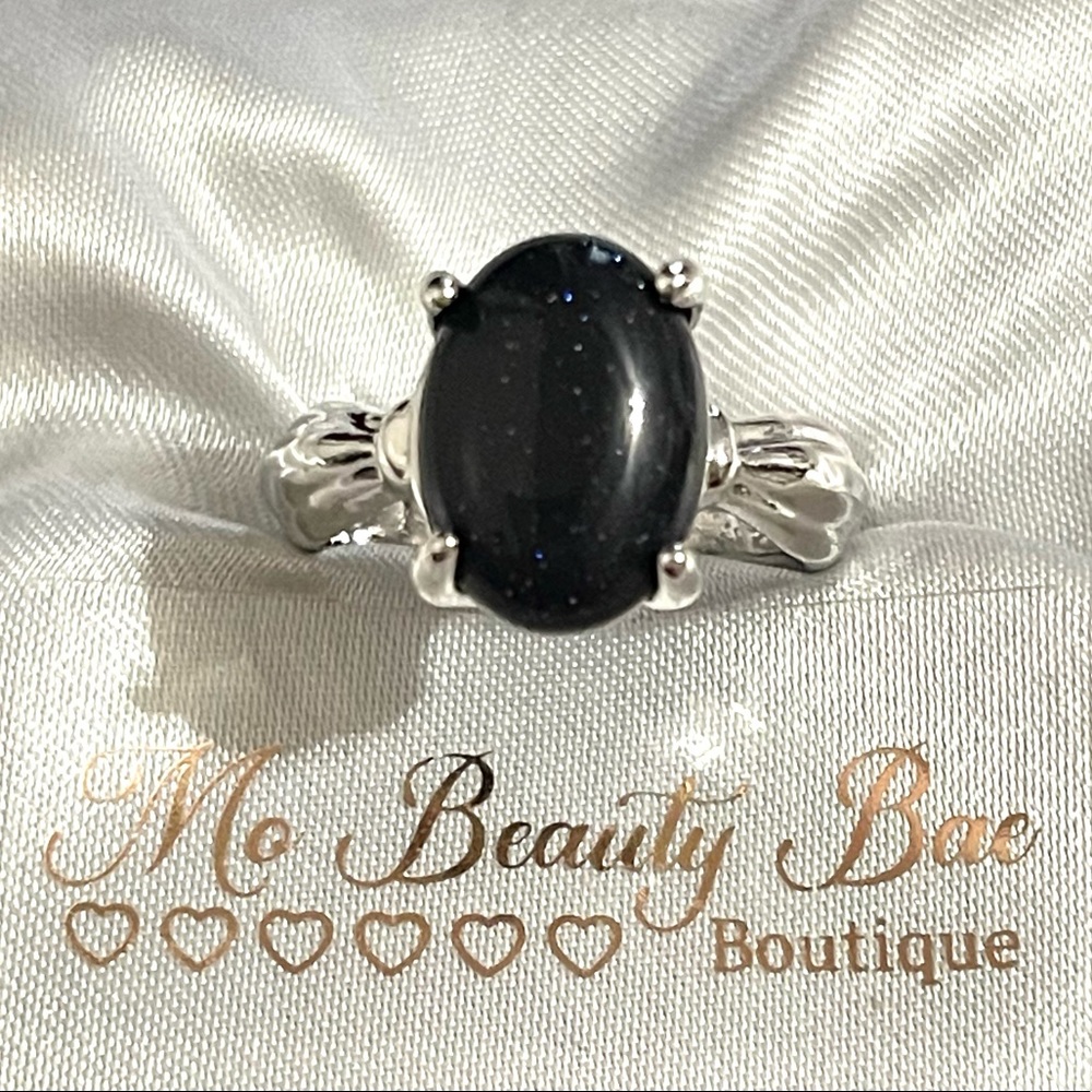 Blue Sandstone Ring